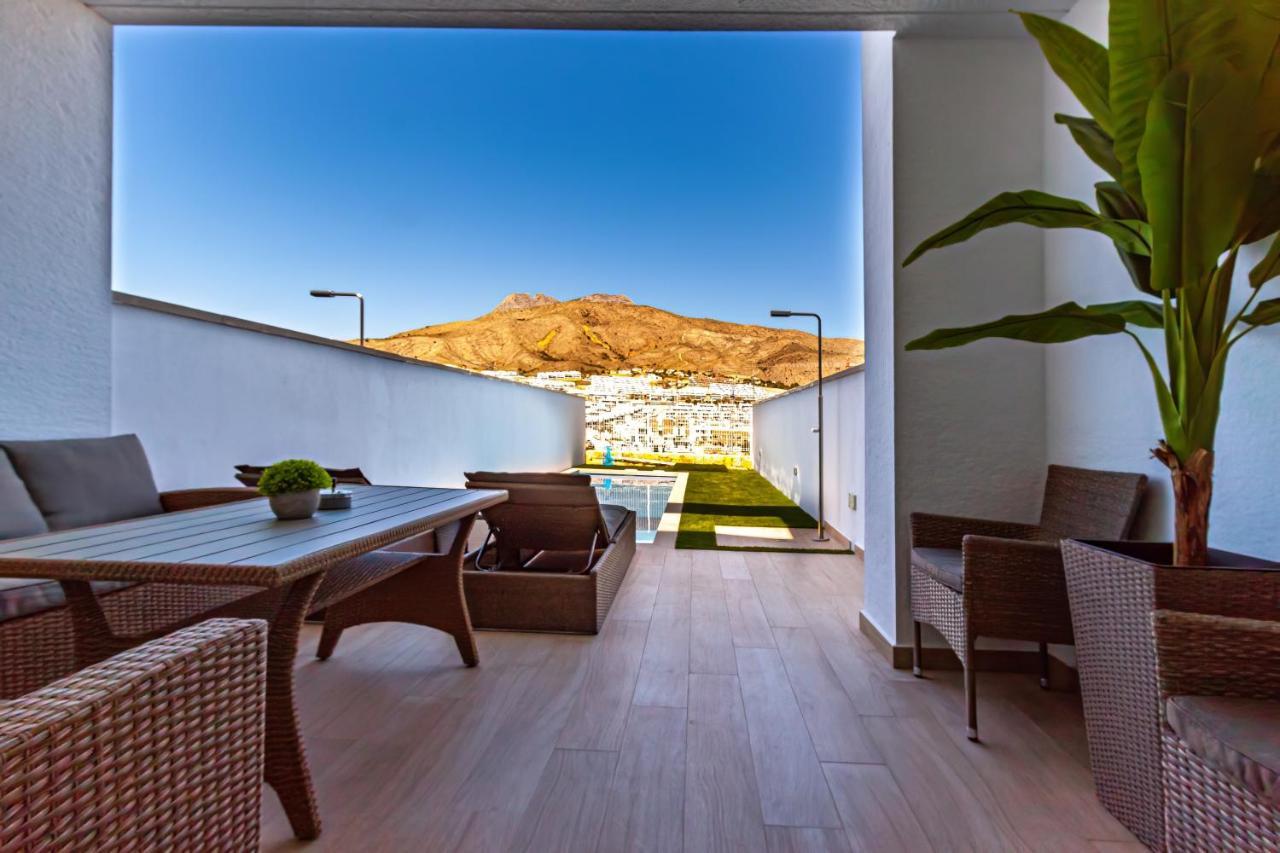 Panoramic Private Pool Home Finestrat Kültér fotó